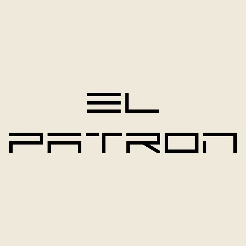 Lettrage El Patron – Diction à la mode