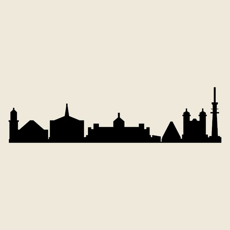 Skyline von Karlsruhe