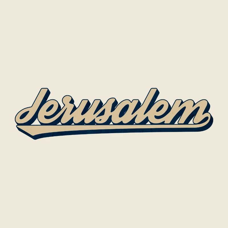 Design des lettres-de-Jérusalem