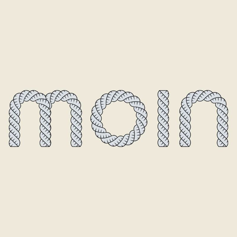Moin Schriftzug