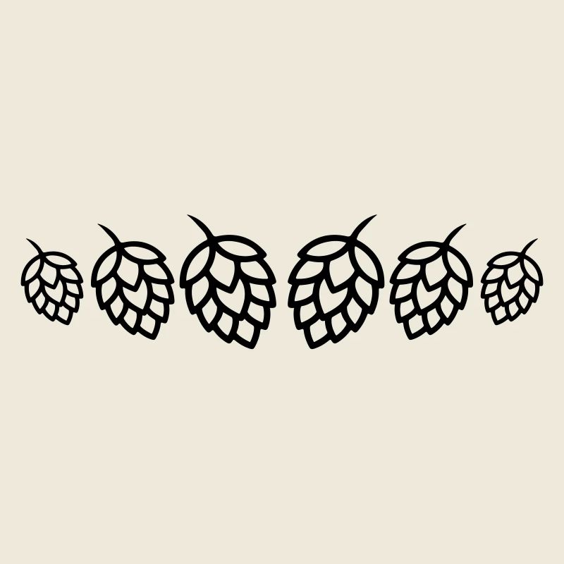 Symbole des bourgeons du houblon