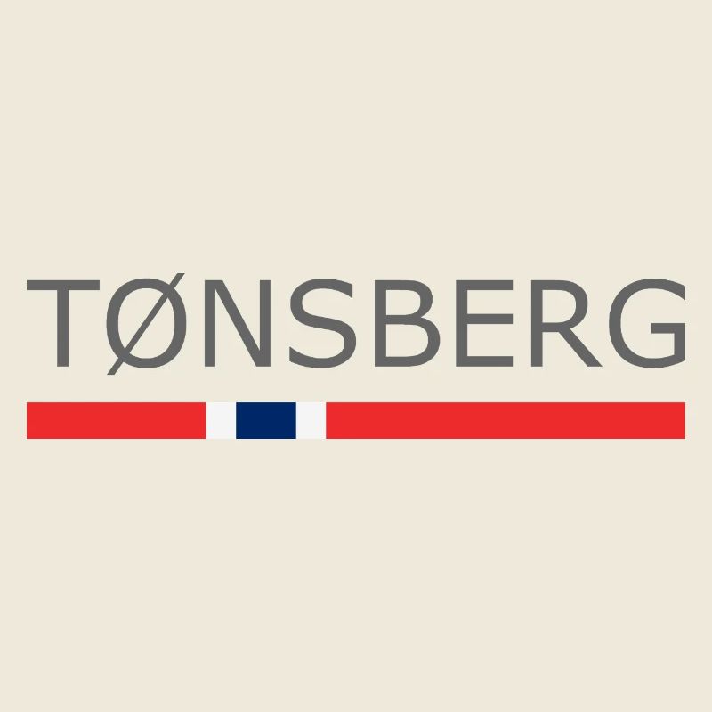 Drapeau de la Norvège - Tonsberg - Norge - Norwegen