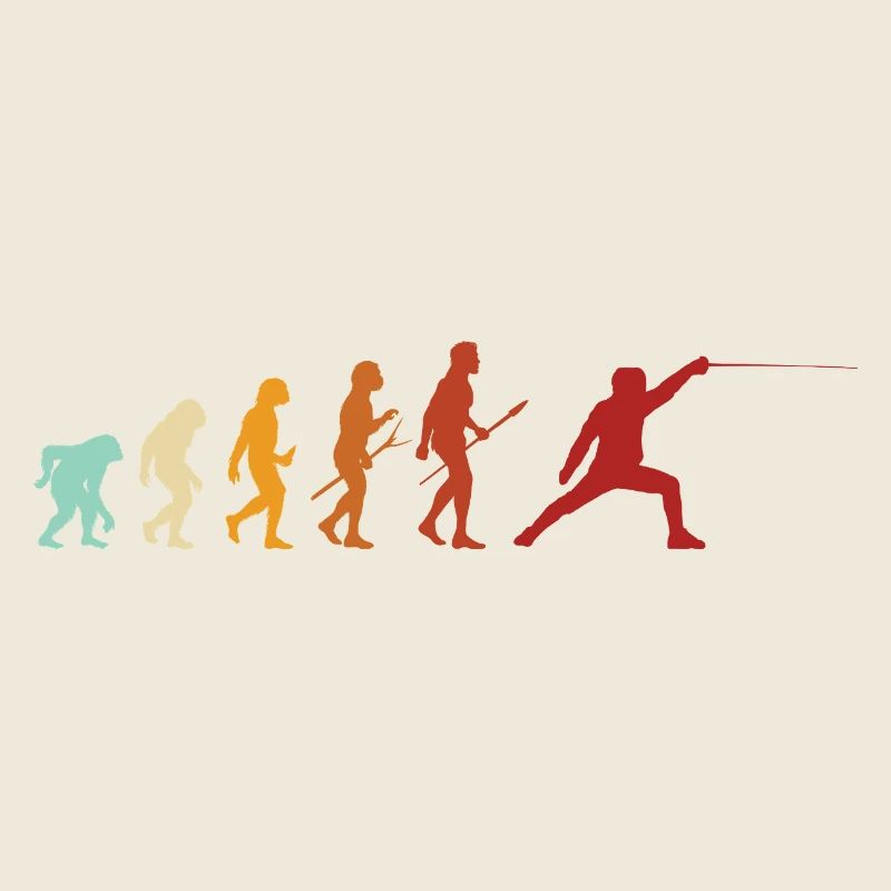 Escrime Évolution Escrime Sport Drôle de Dicton