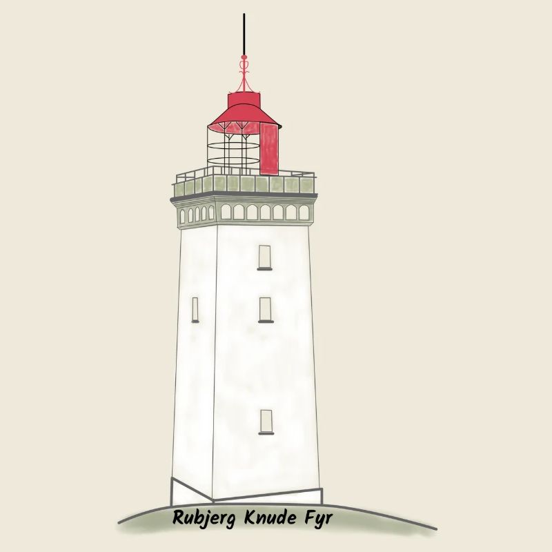 Rubjerg Knude drawing