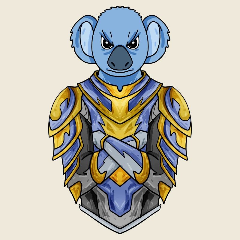 Knight Koala Crusader
