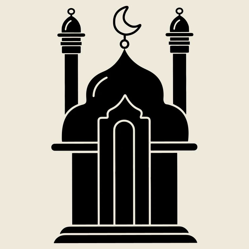Maison de prière religieuse de la mosquée 000