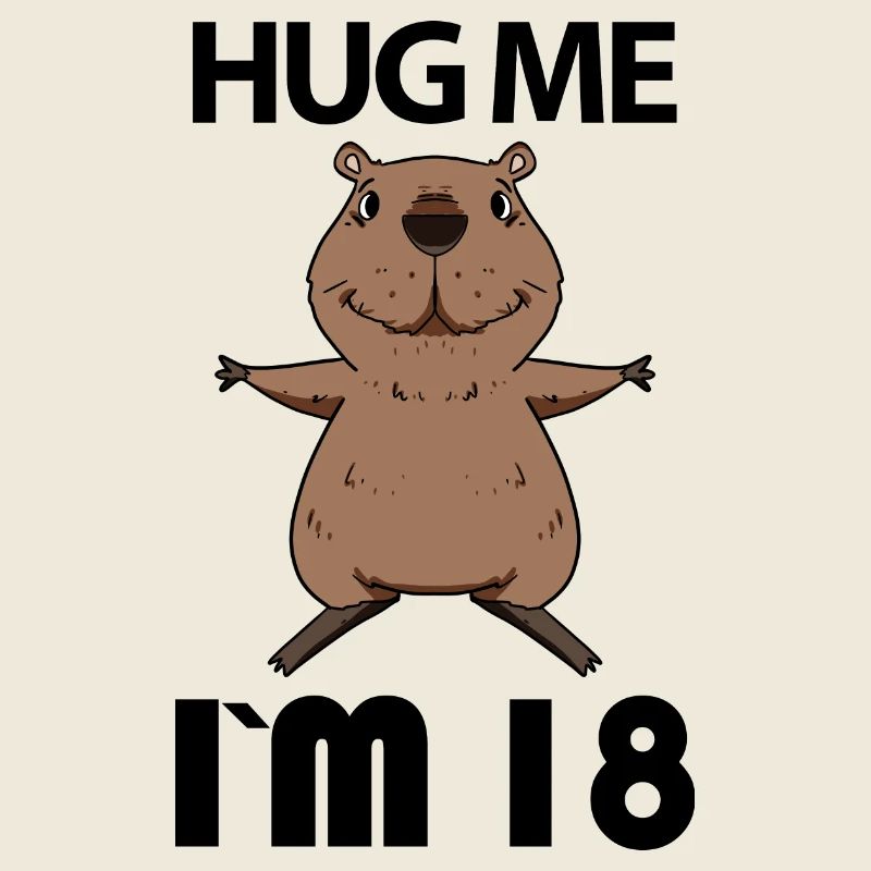18 Anniversaire - 18 ans - Câlin - Dix-huit