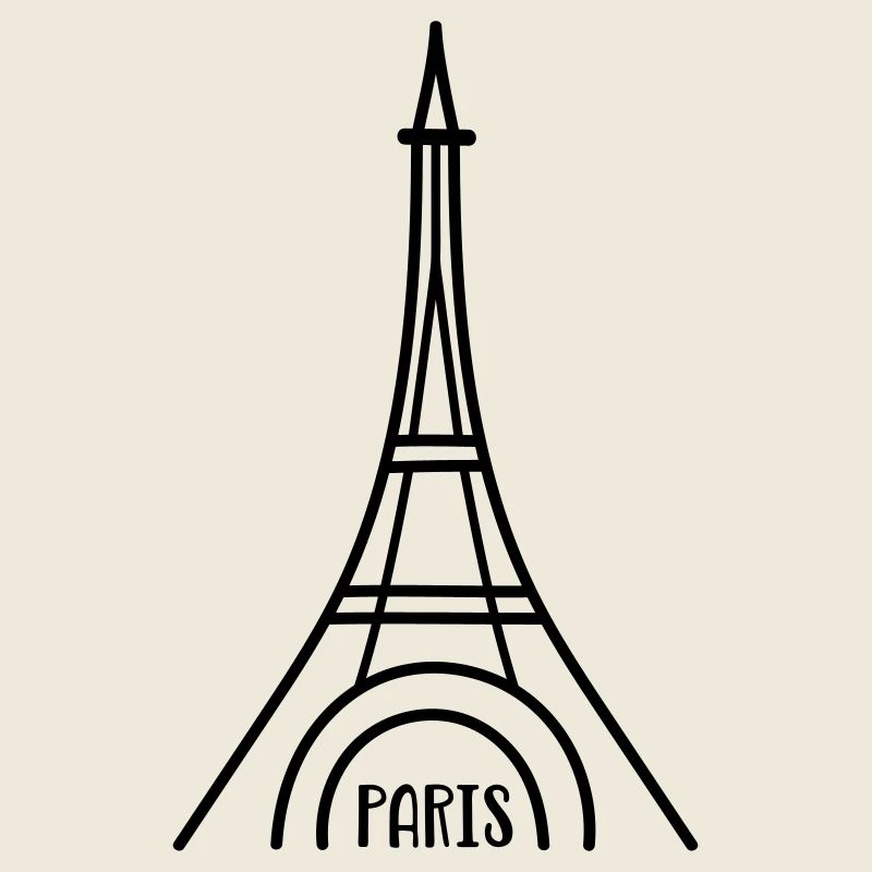 Paris mit Eiffelturm