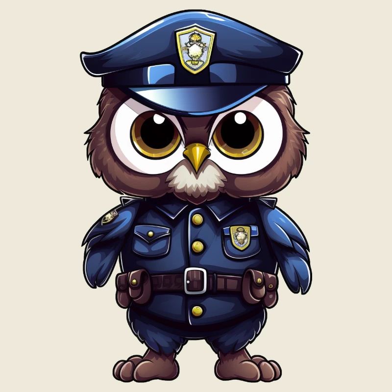 Polizei Eule