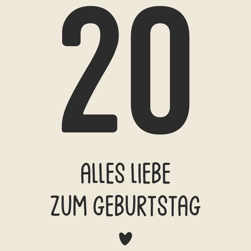 20 Alles Liebe zum Geburtstag