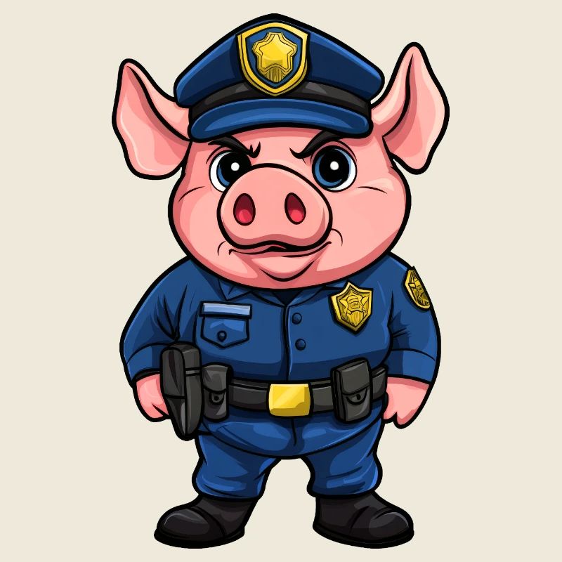 Schweine Polizei