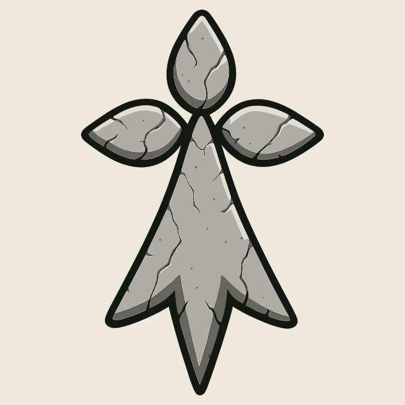 Breton Ermine Stone Symbol Identity Brittany
