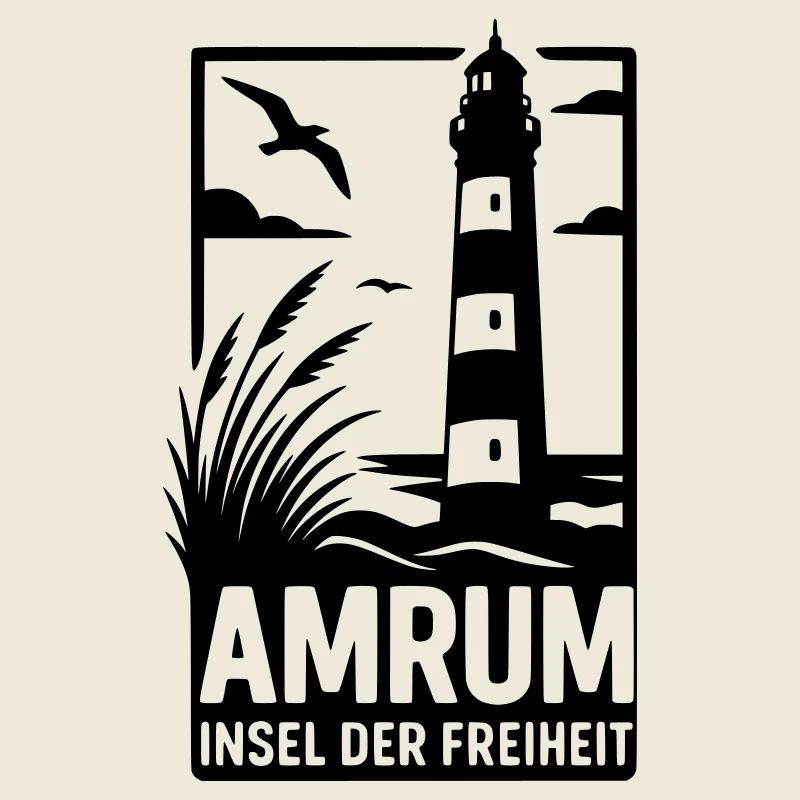 Amrum Leuchtturm Urlaub Erholung