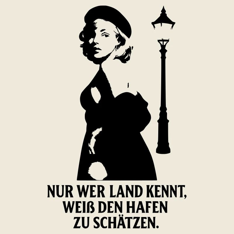 Fille de la lumière du port