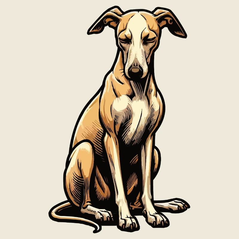 Whippet Greyhound Whippets Propriétaire de lévrier
