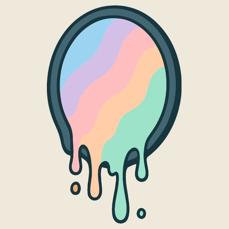 Melted Pastel Rainbow