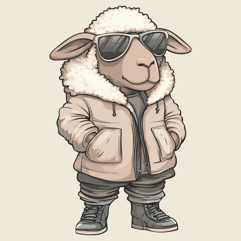 Sheep Cool Winter