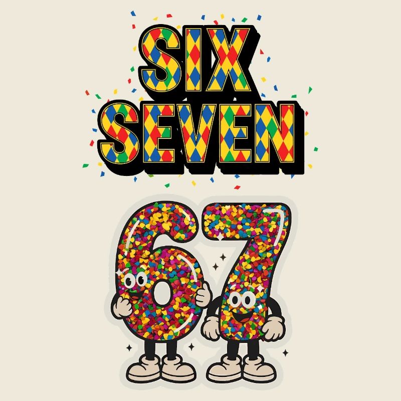 67 Six Seven Meme Carnaval Italien