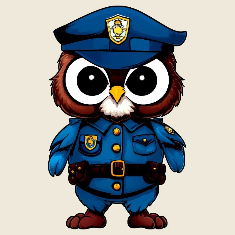 Eule Polizei