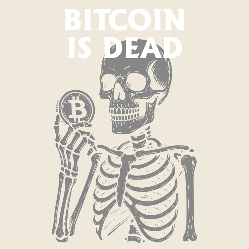 Bitcoin ist ein totes Skelett