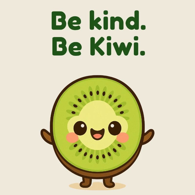 Dessin animé Be Kind Be Kiwi