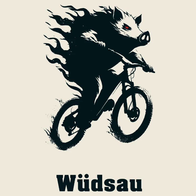Monture à flammes sur roue