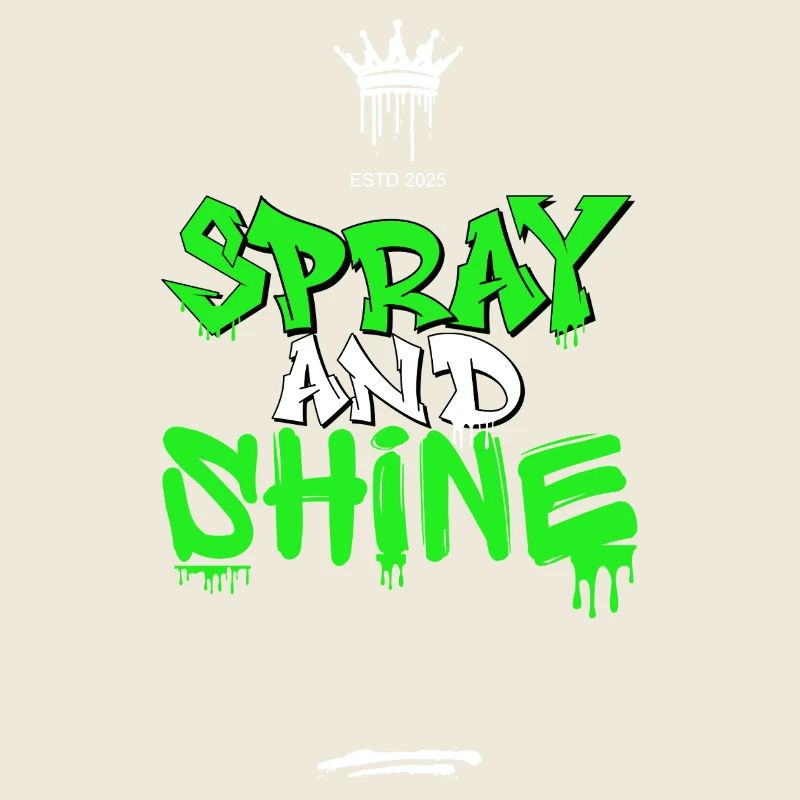 Spray and Shine Graffiti Crown