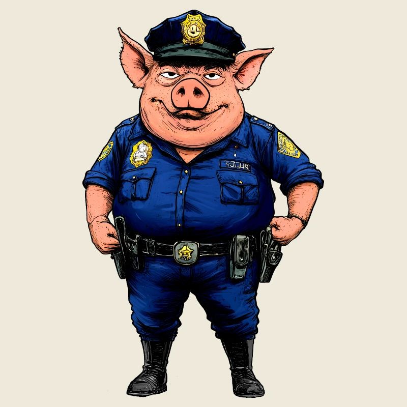 Schweine Polizei