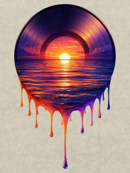 Dripping vinyl