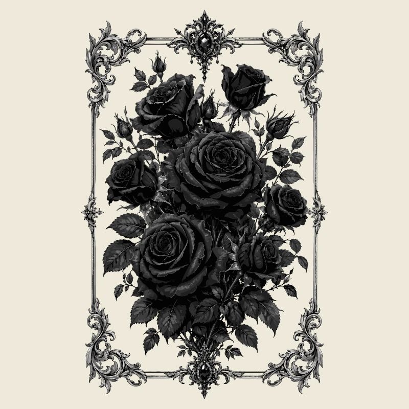 Rosen, Schwarze Rosen, Rose & Blumen