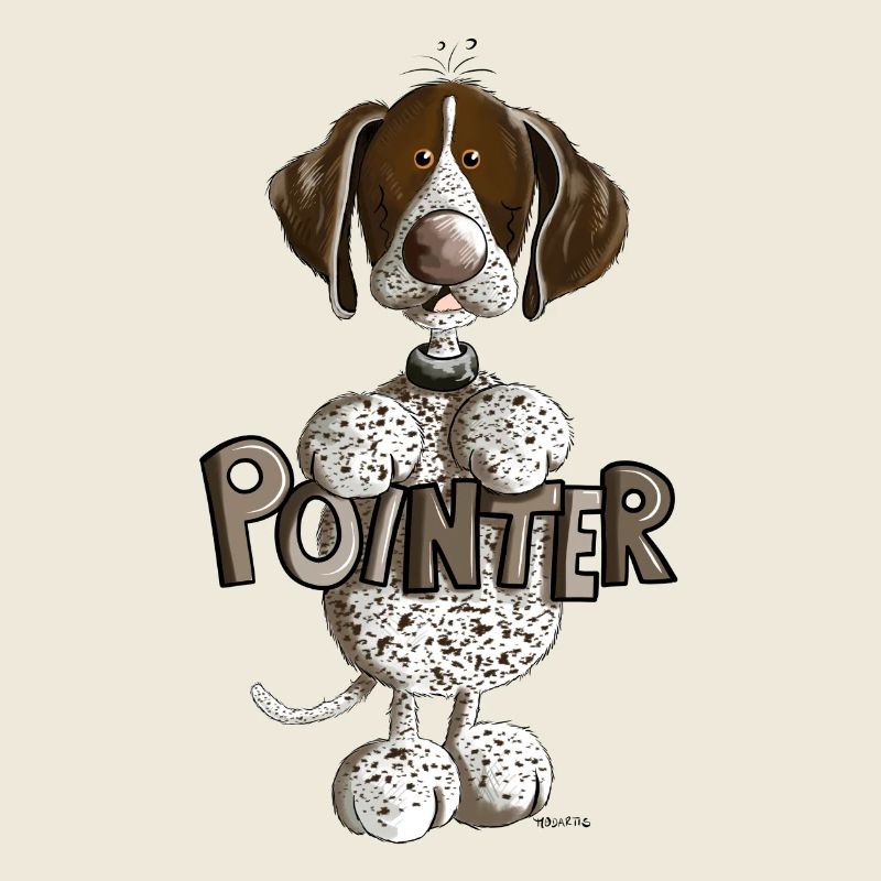 Happy German Shorthaired Pointer