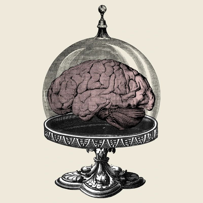 Monster Brain Horror Science-Fi Design