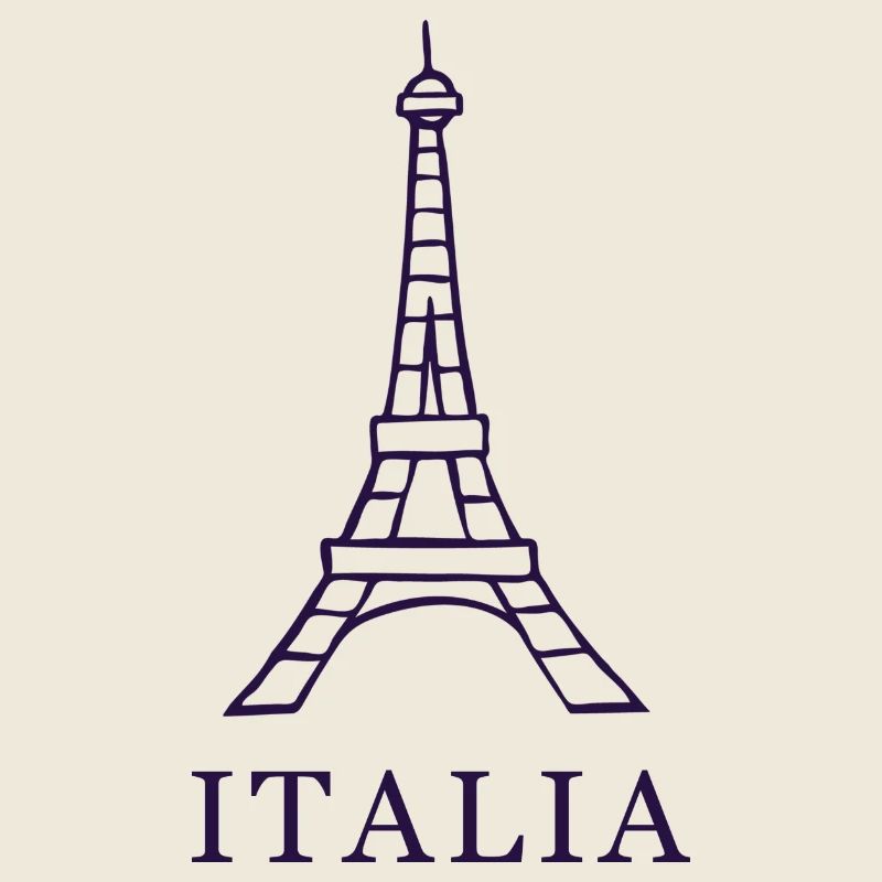 Italy Eiffel Tower design