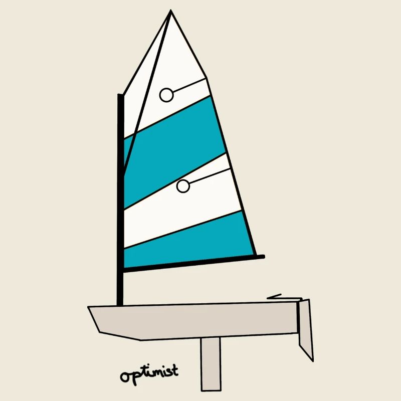 Optimist Segelboot Variante 3