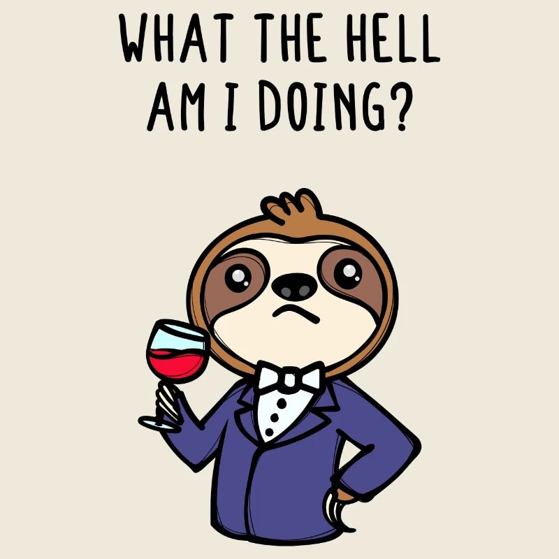 Mammal Animal Statement Relax Sloth Chill