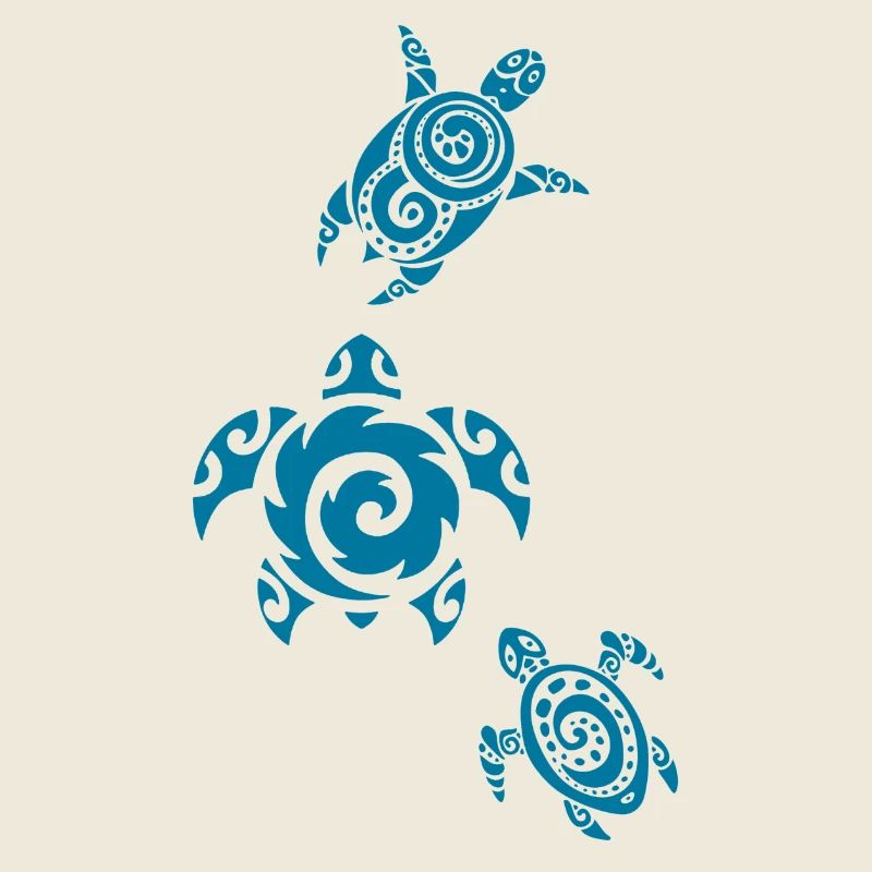 Trois tortues marines
