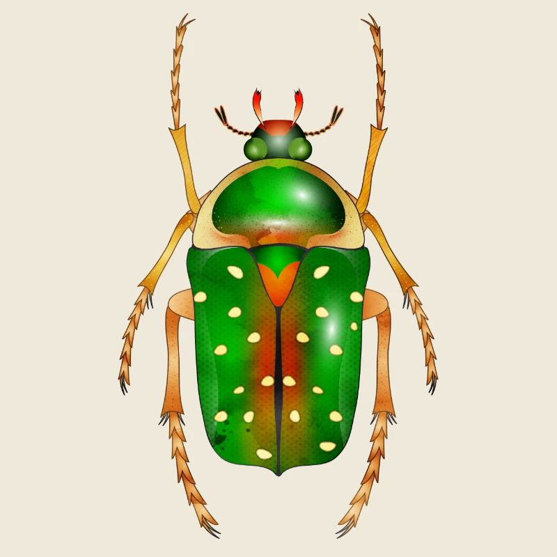 Stephanorrhina guttata-bel insecte