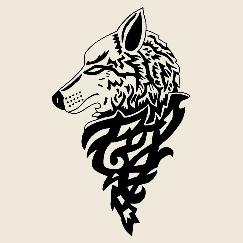 Schwarzwolf Wald Genie