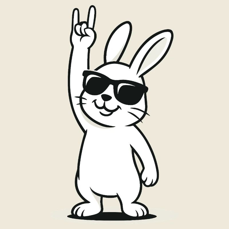 Lapin à bascule