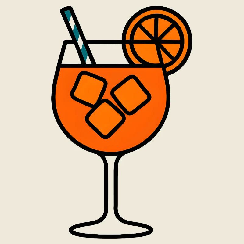 Aperoliker Aperolikerin Party Spritz Geschenkidee