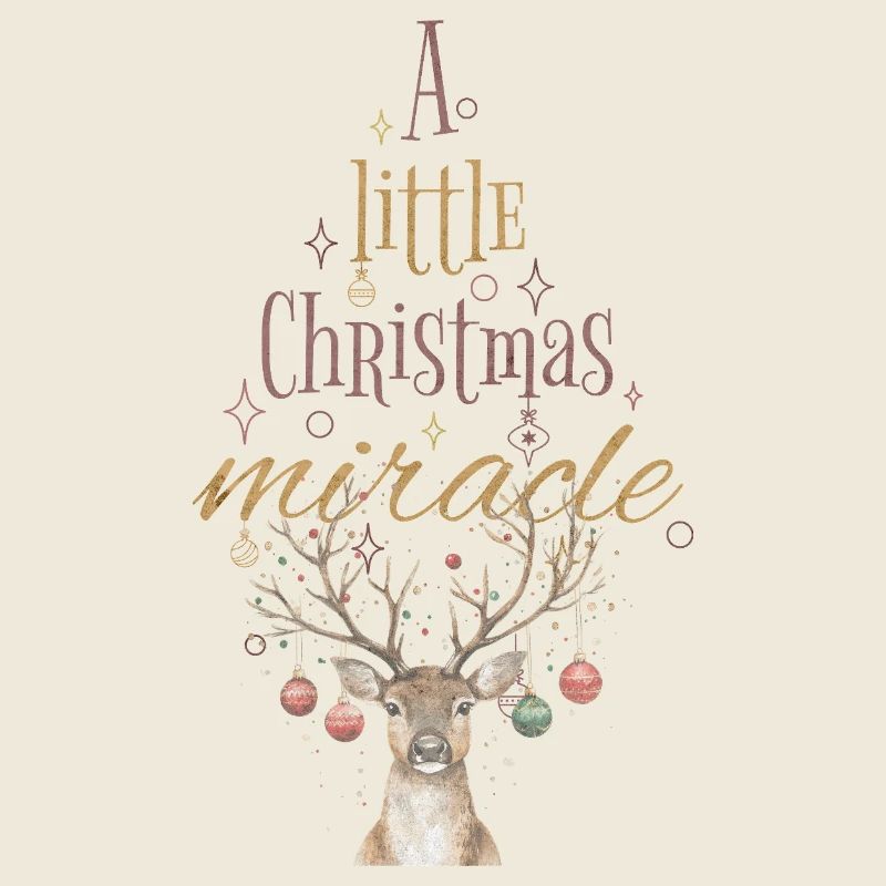 Little Christmas Miracle Deer Christmas