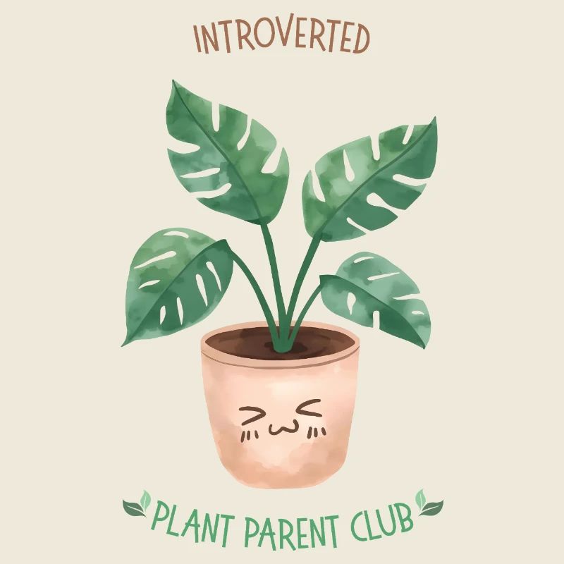 Introvertierte Pflanze Elternteil Club Monstera