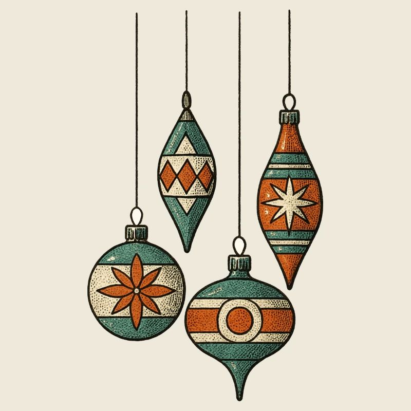 Boules de Noël - Joyeux Noël 