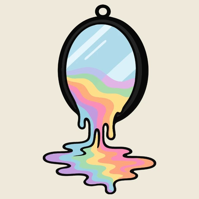 Melting Rainbow Mirage