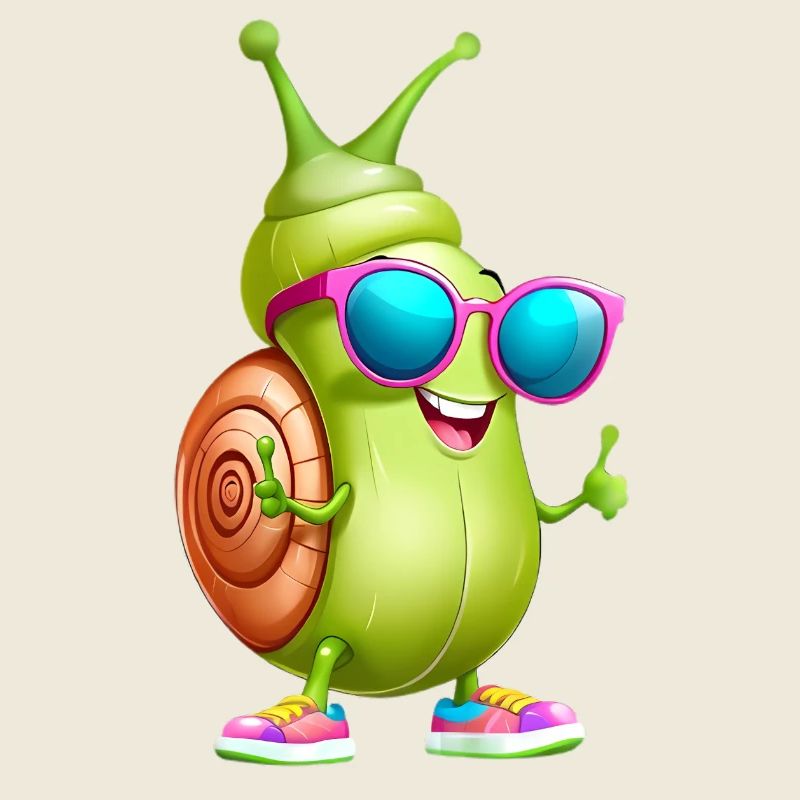 Sonnenbrillen-Snail Streetstyle
