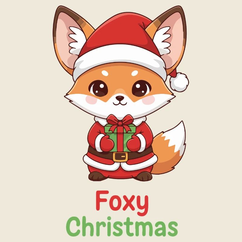 Foxy Christmas Gift Fox