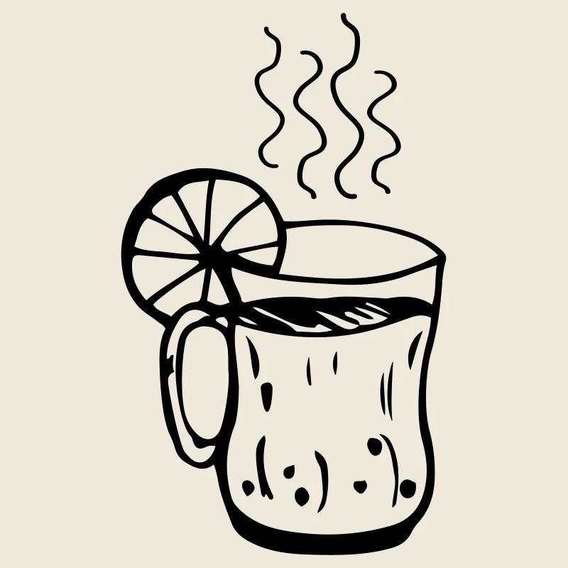 Mulled wine cup Christmas