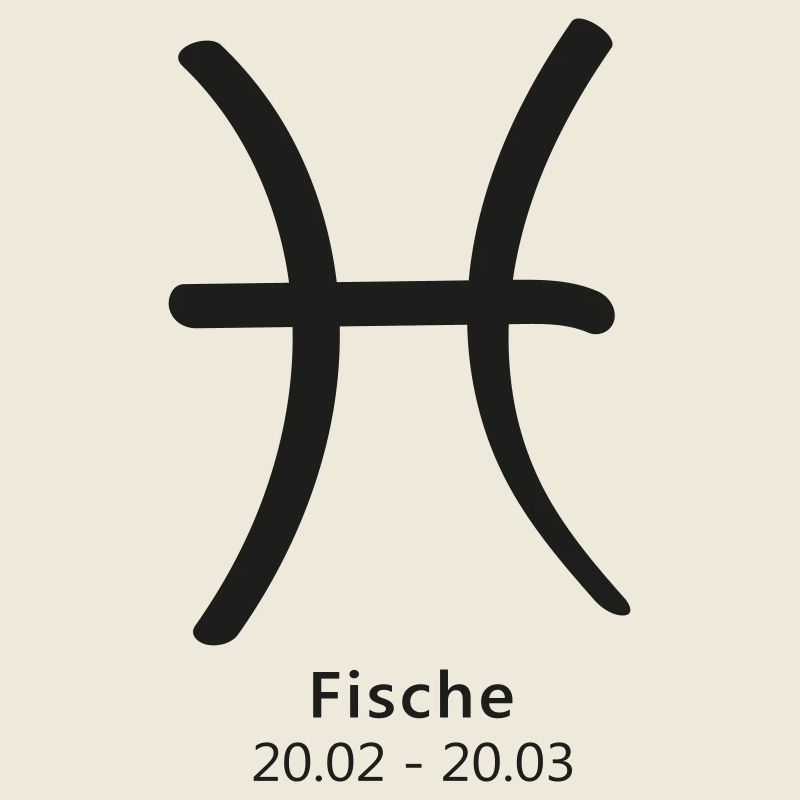 Fische Symbol Sternzeichen 20.02–20.03