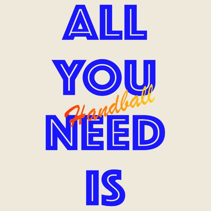 All You Need Is Handball (Blau)