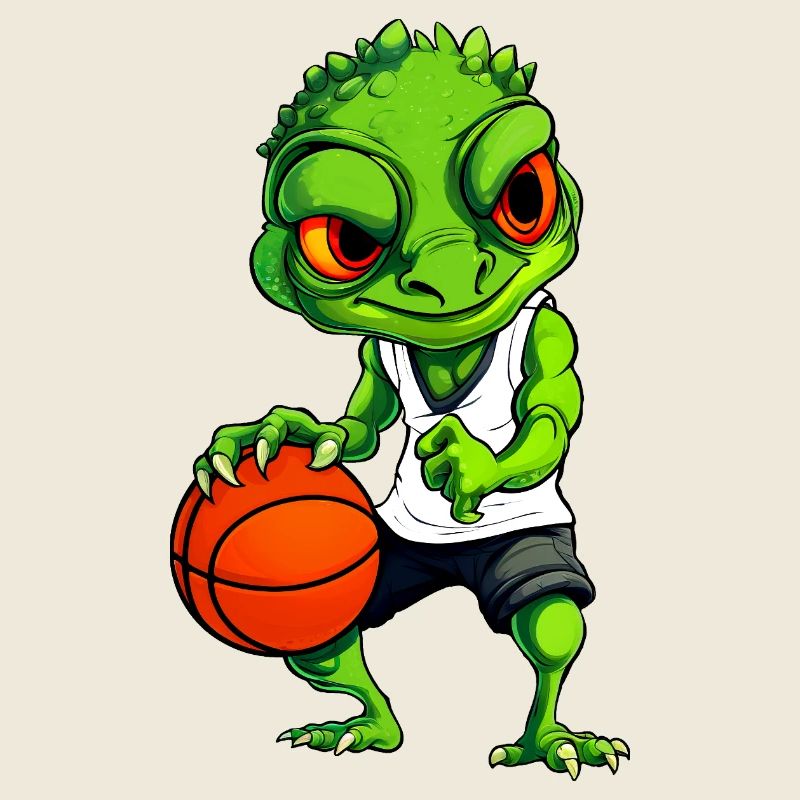 Chamäleon Basketballer